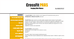 Desktop Screenshot of crossfitpars.com